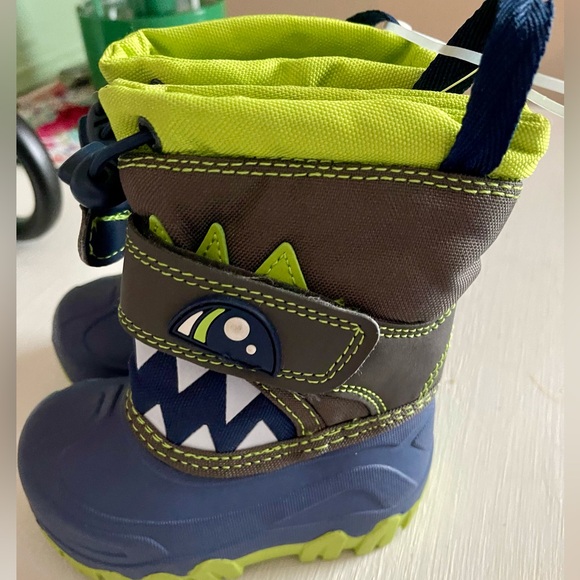 Cat & Jack Thermolite snow boots Size 4 toddler #cat&jack #snowboots - Picture 1 of 5
